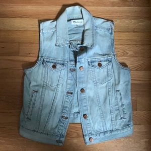 Madewell Jean Vest